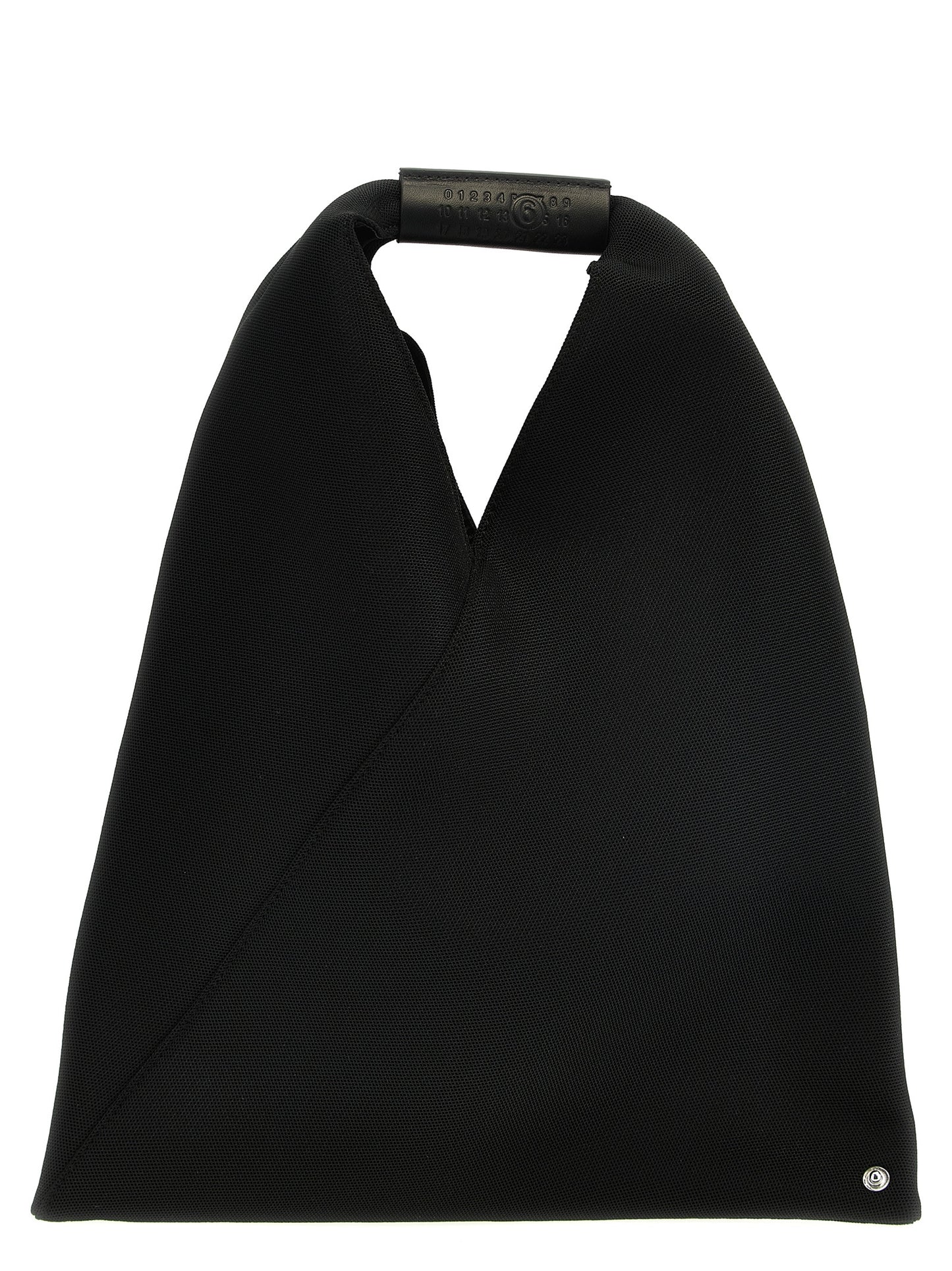 Black Polyester Shoulder Bag