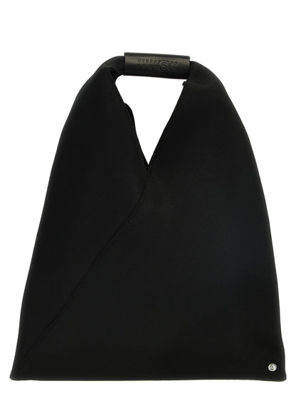 Black Polyester Shoulder Bag