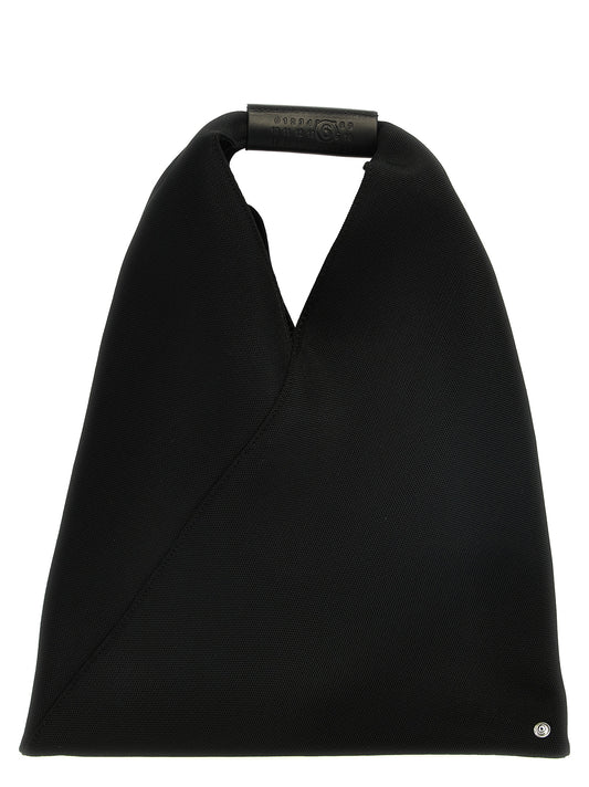 Black Polyester Shoulder Bag