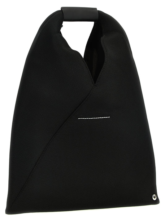 Black Polyester Shoulder Bag