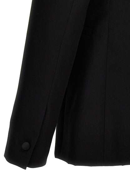 Black Wool Blazer