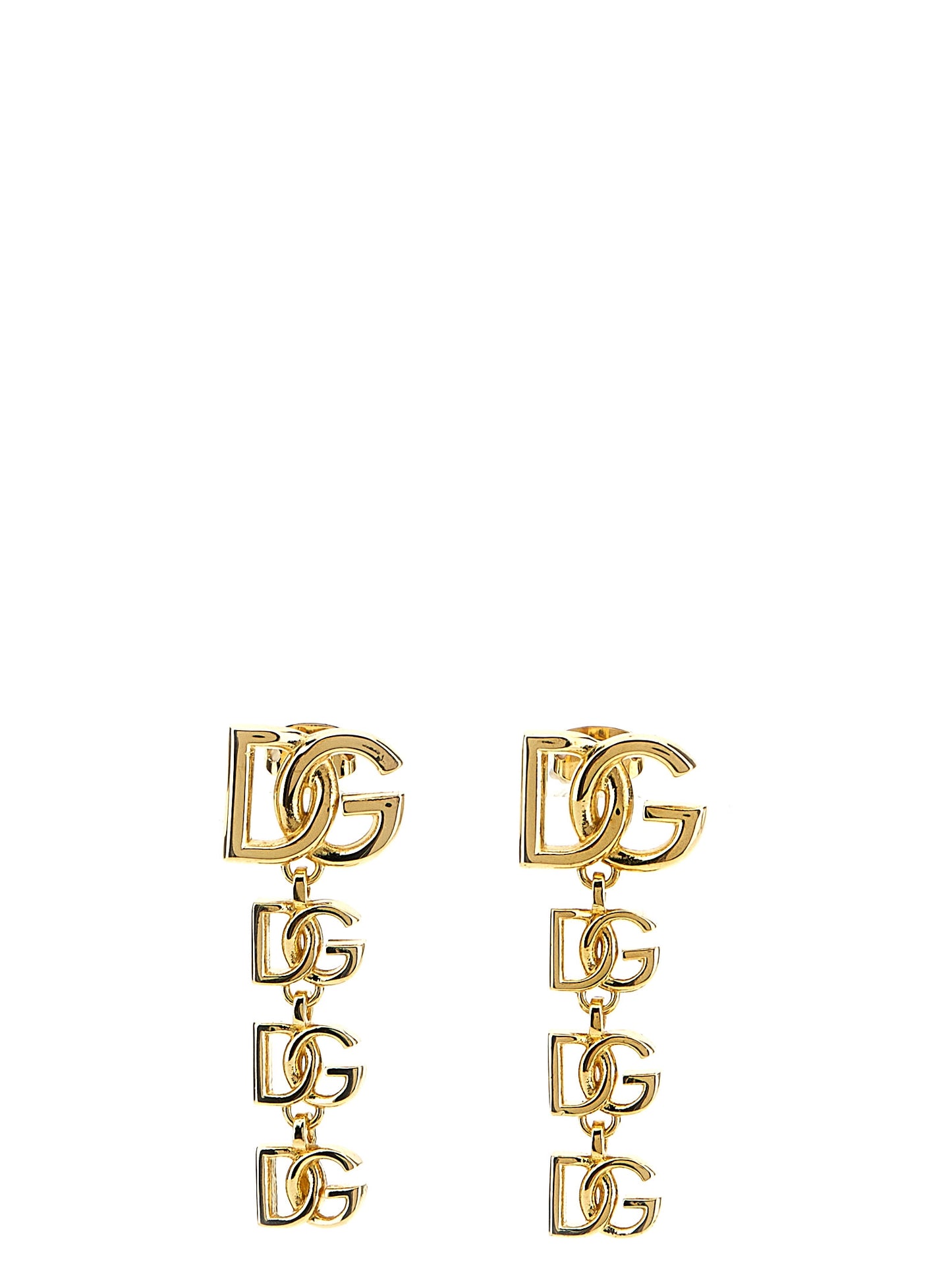 Gold Brass Earrings