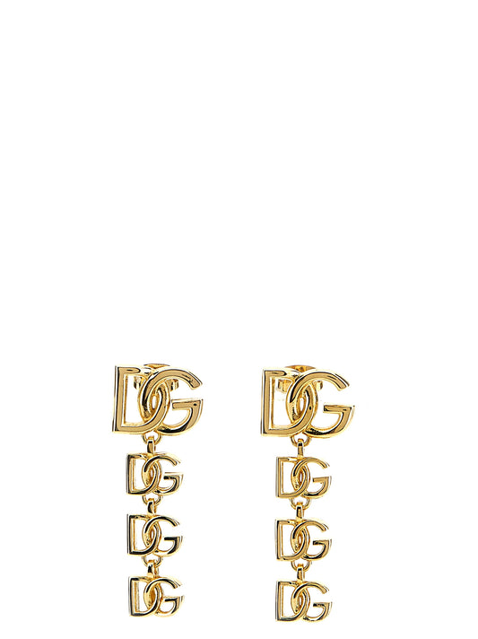 Gold Brass Earrings