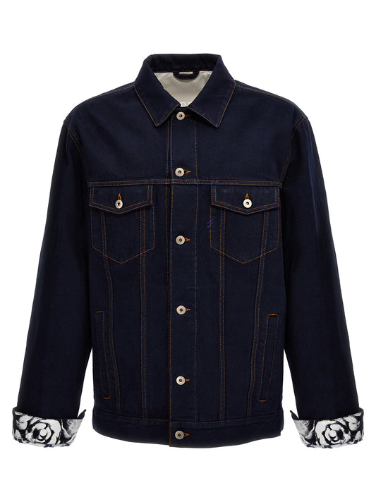 Blue Cotton Denim Jacket