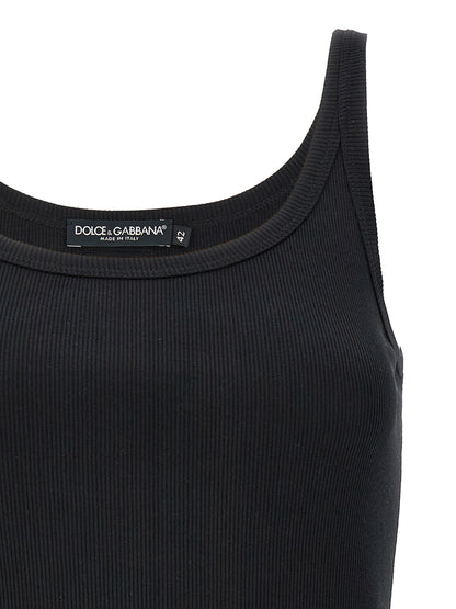Black Cotton Tank Tops