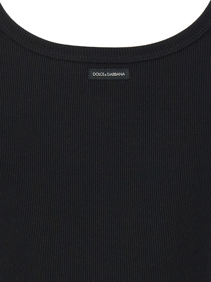 Black Cotton Tank Tops