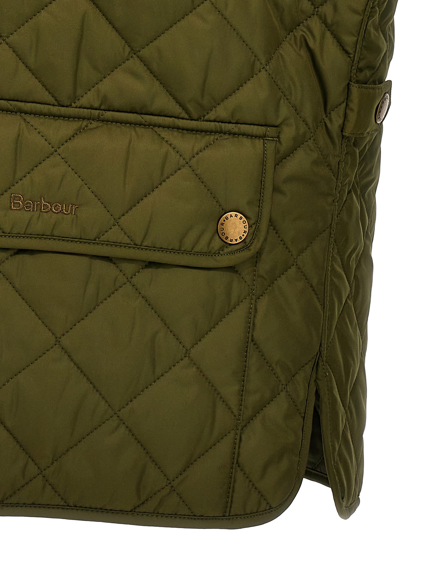 Bicolor Polyester Sleeveless Jacket