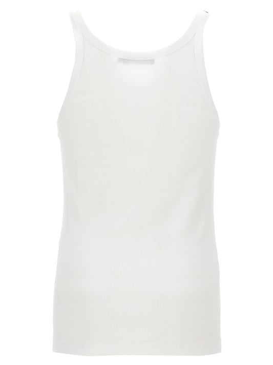 White Cotton Tank Tops