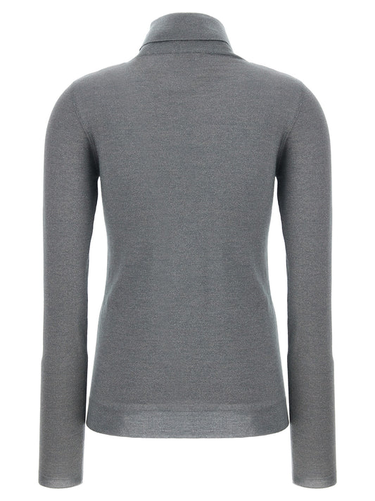 Gray Cashmere Cardigan