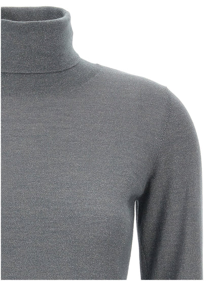 Gray Cashmere Cardigan