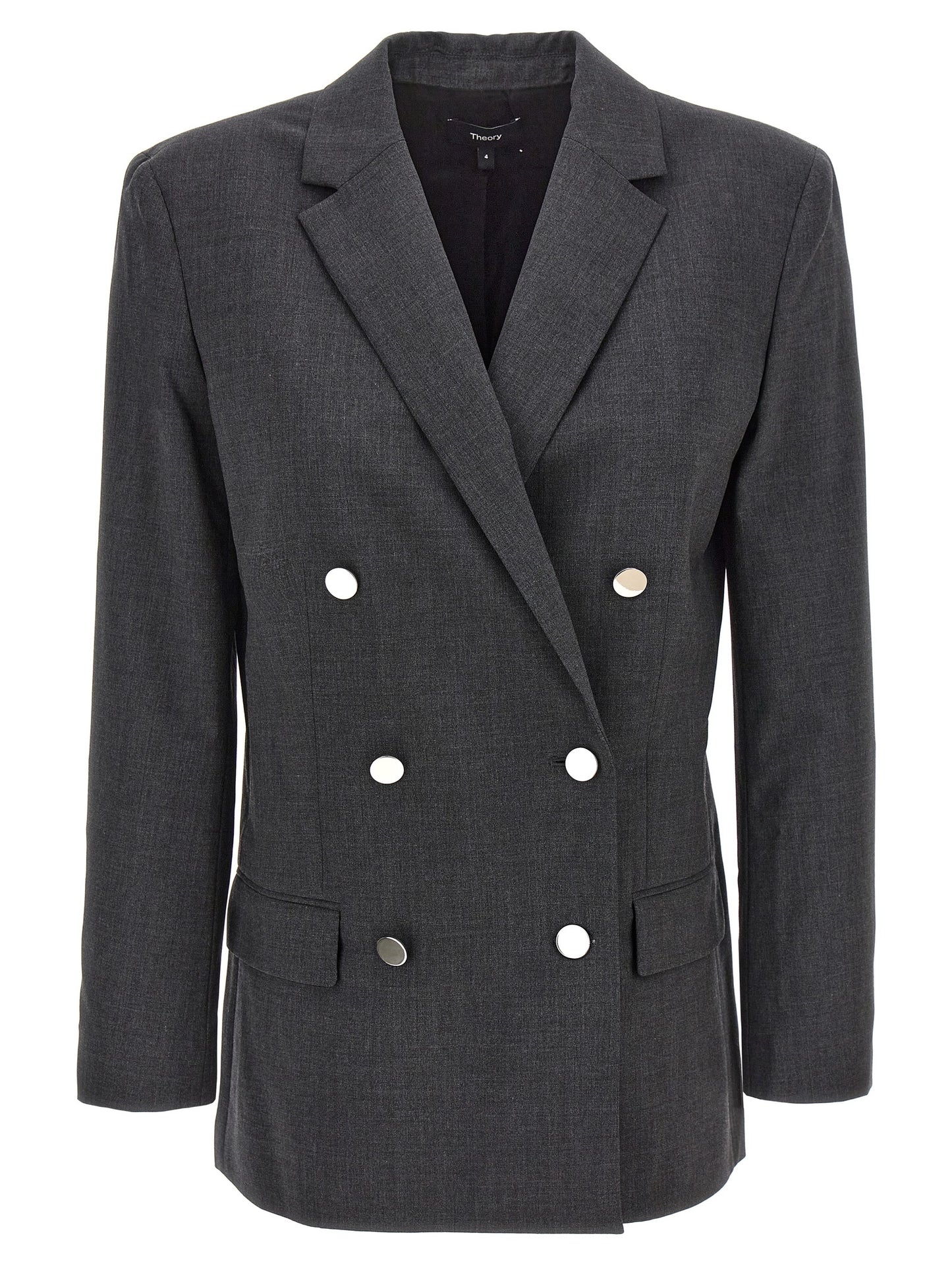 Gray Wool Blazer