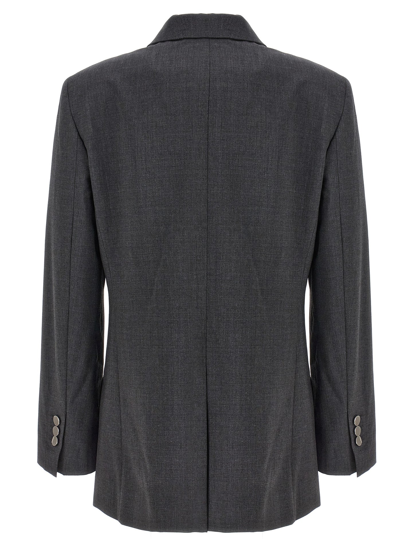 Gray Wool Blazer