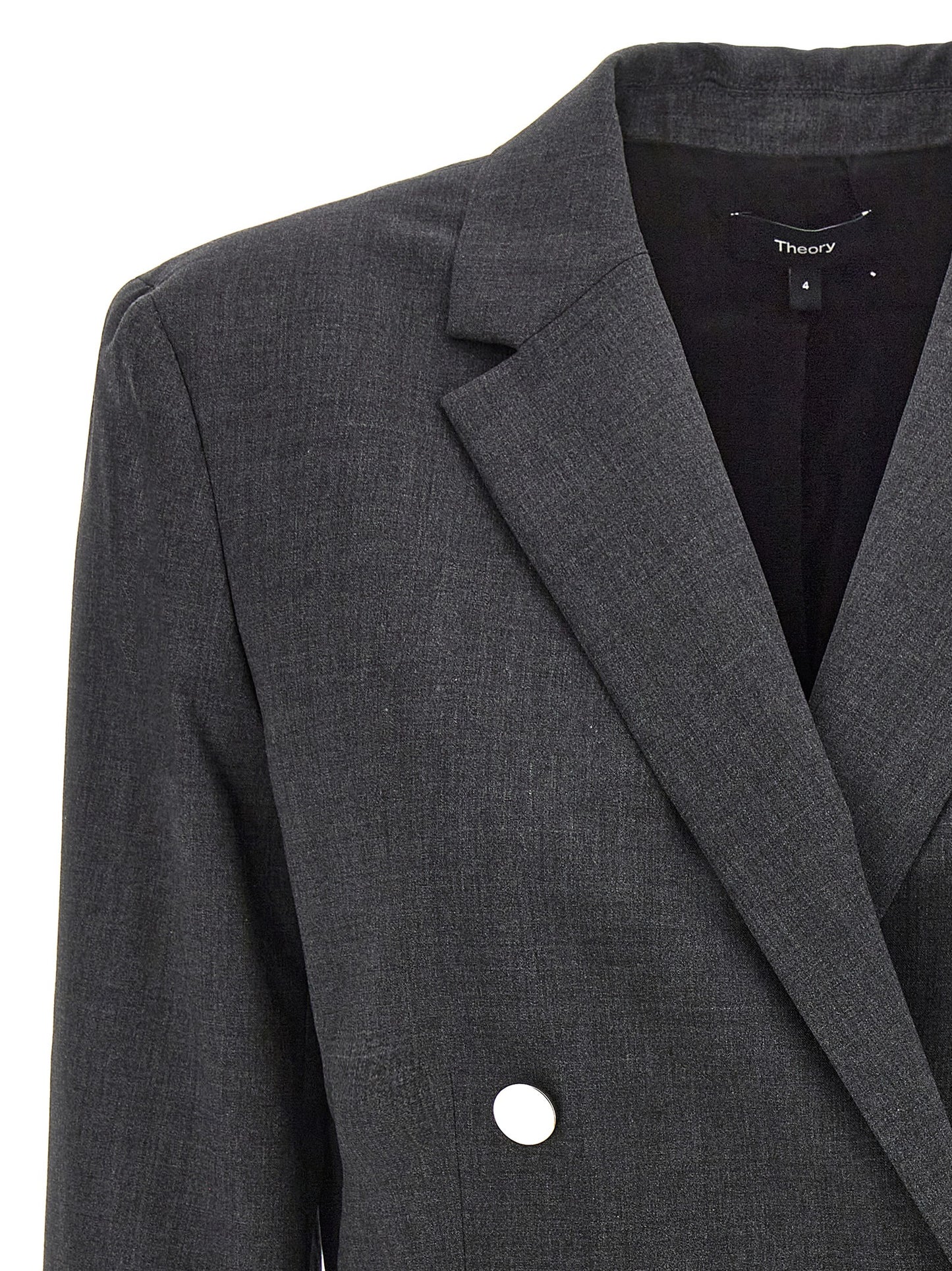 Gray Wool Blazer