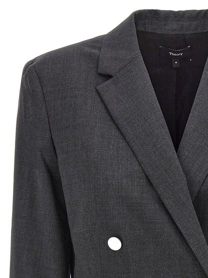 Gray Wool Blazer