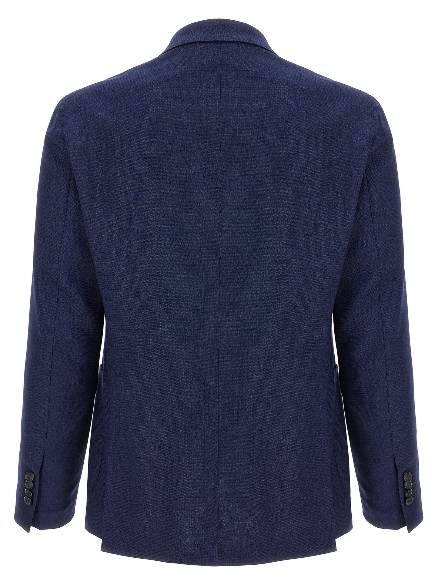 Blue Virgin Wool Blazer
