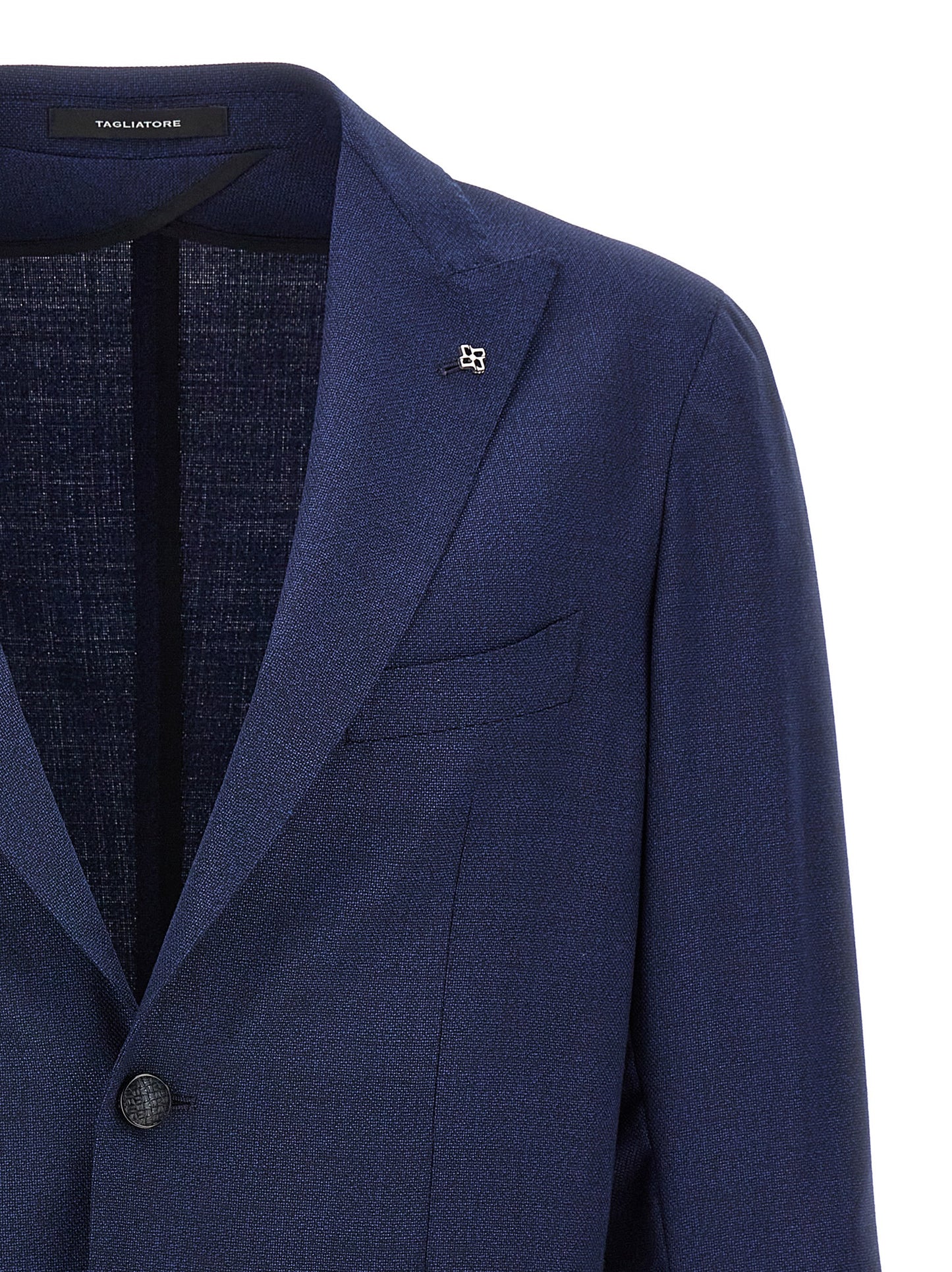 Blue Virgin Wool Blazer