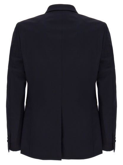 Blue Virgin Wool Blazer