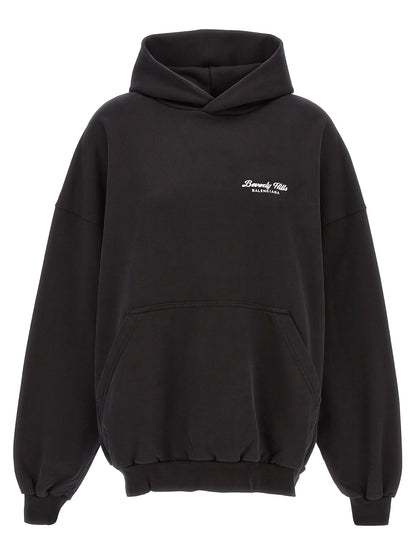 Bicolor Cotton Hoodie
