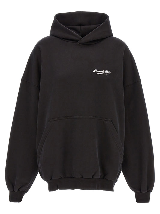 Bicolor Cotton Hoodie