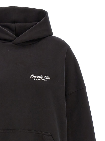 Bicolor Cotton Hoodie