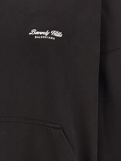 Bicolor Cotton Hoodie