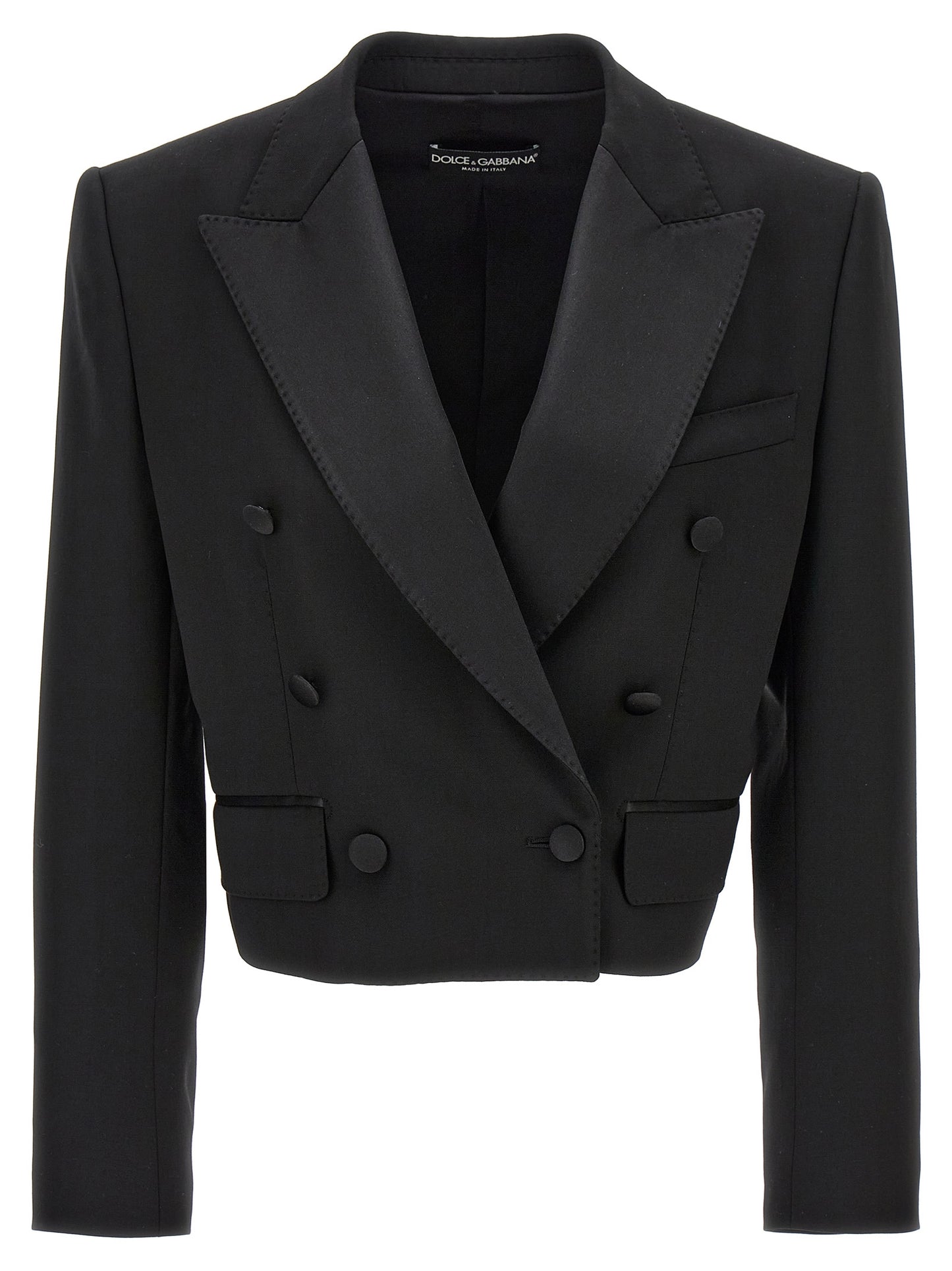 Black Virgin Wool Blazer