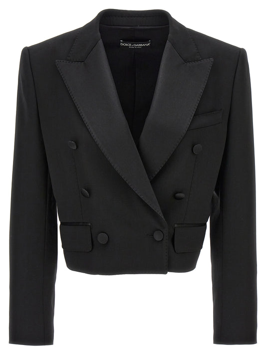 Black Virgin Wool Blazer