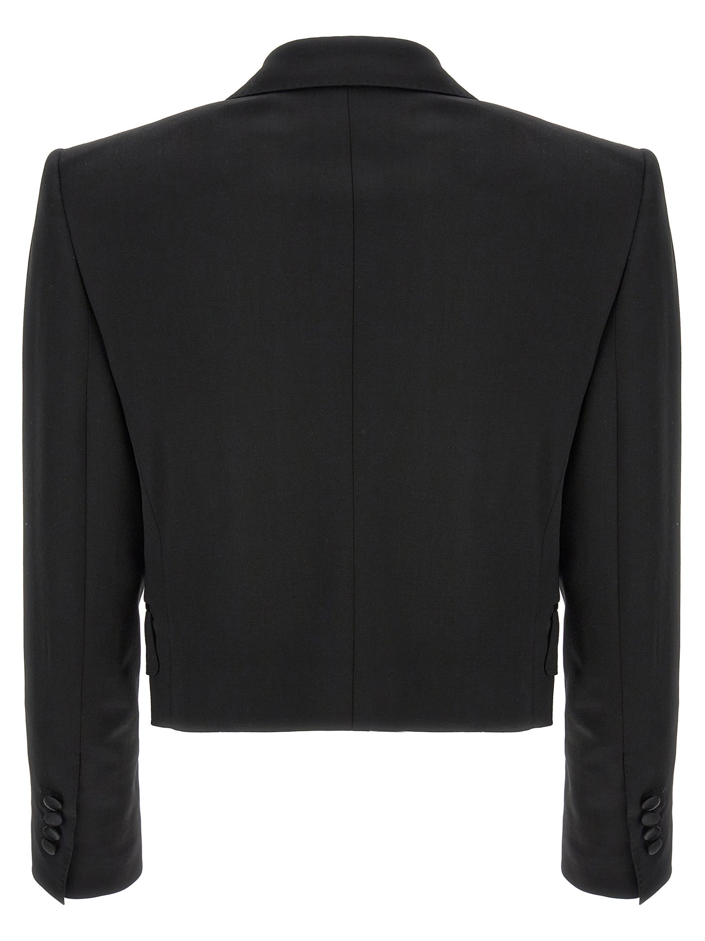Black Virgin Wool Blazer