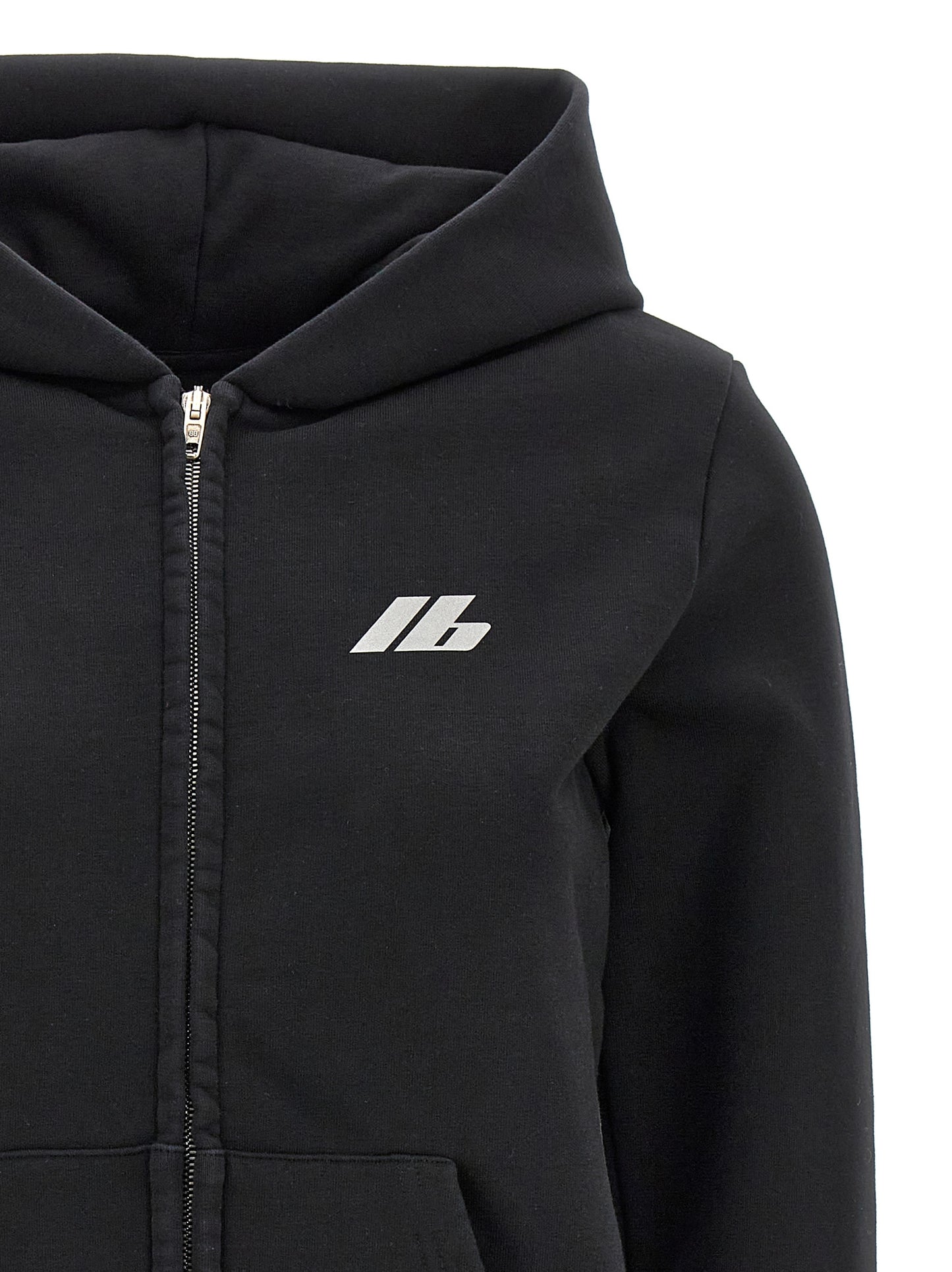Black Cotton Sweatshirt