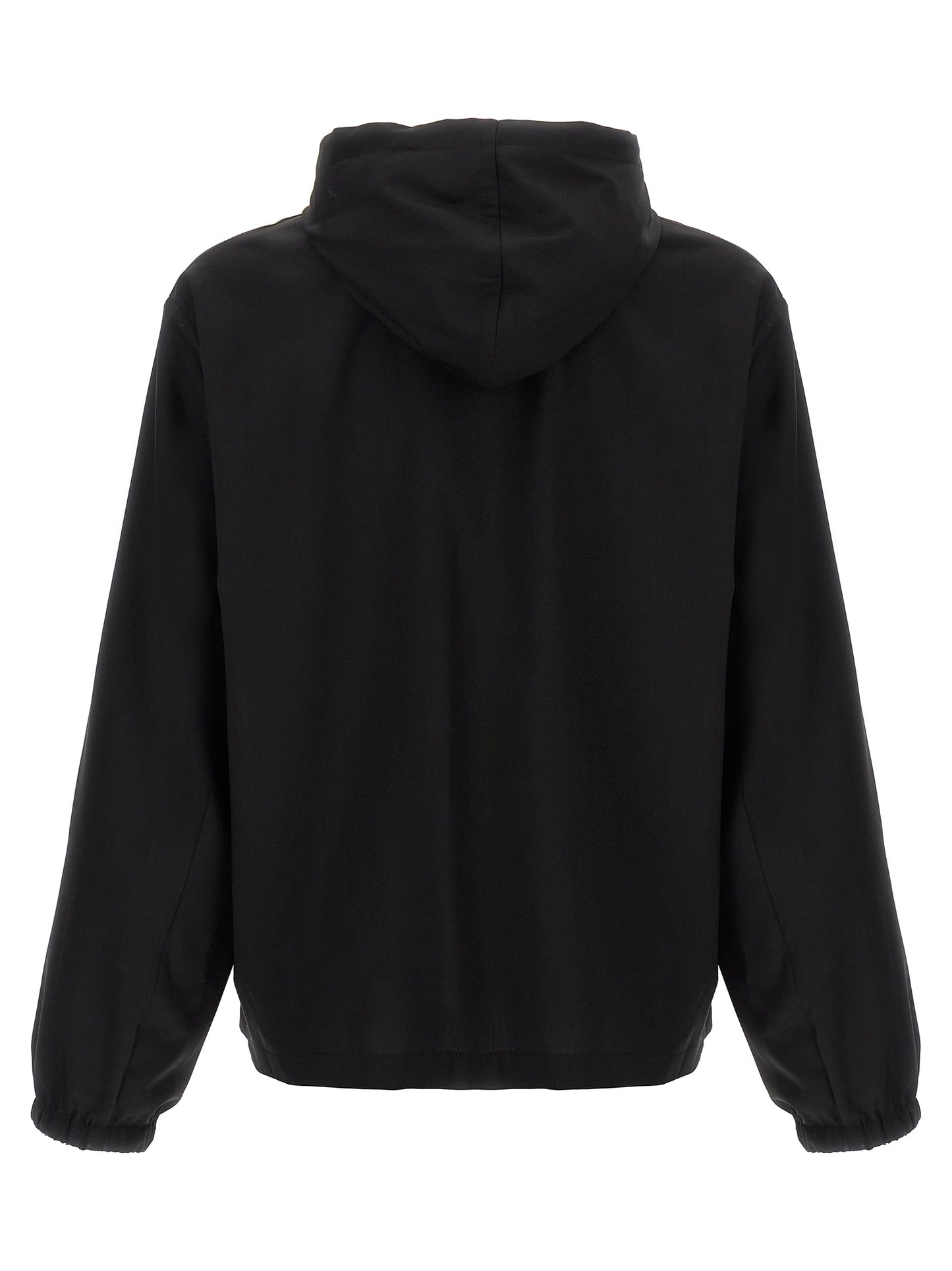 Black Virgin Wool Sweatshirt