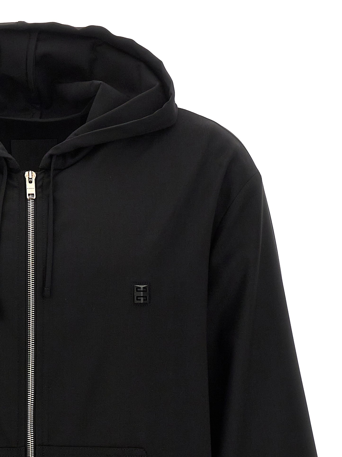Black Virgin Wool Sweatshirt