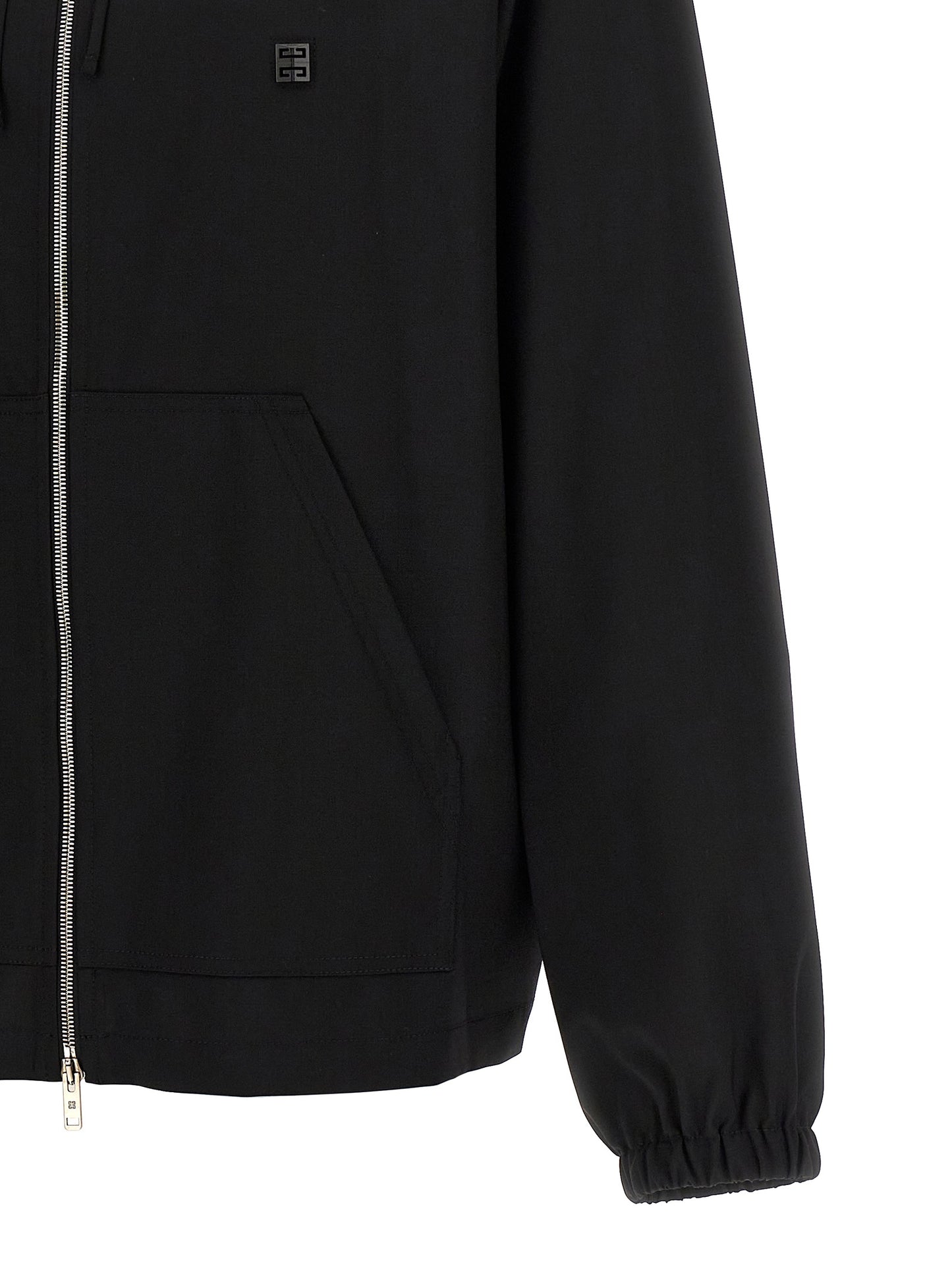 Black Virgin Wool Sweatshirt