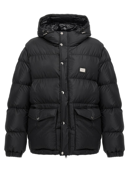 Black Polyester Jacket