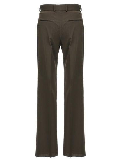 Bicolor Wool Dress Pants