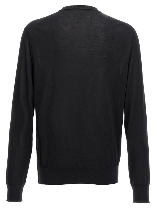 Black Cashmere Cardigan