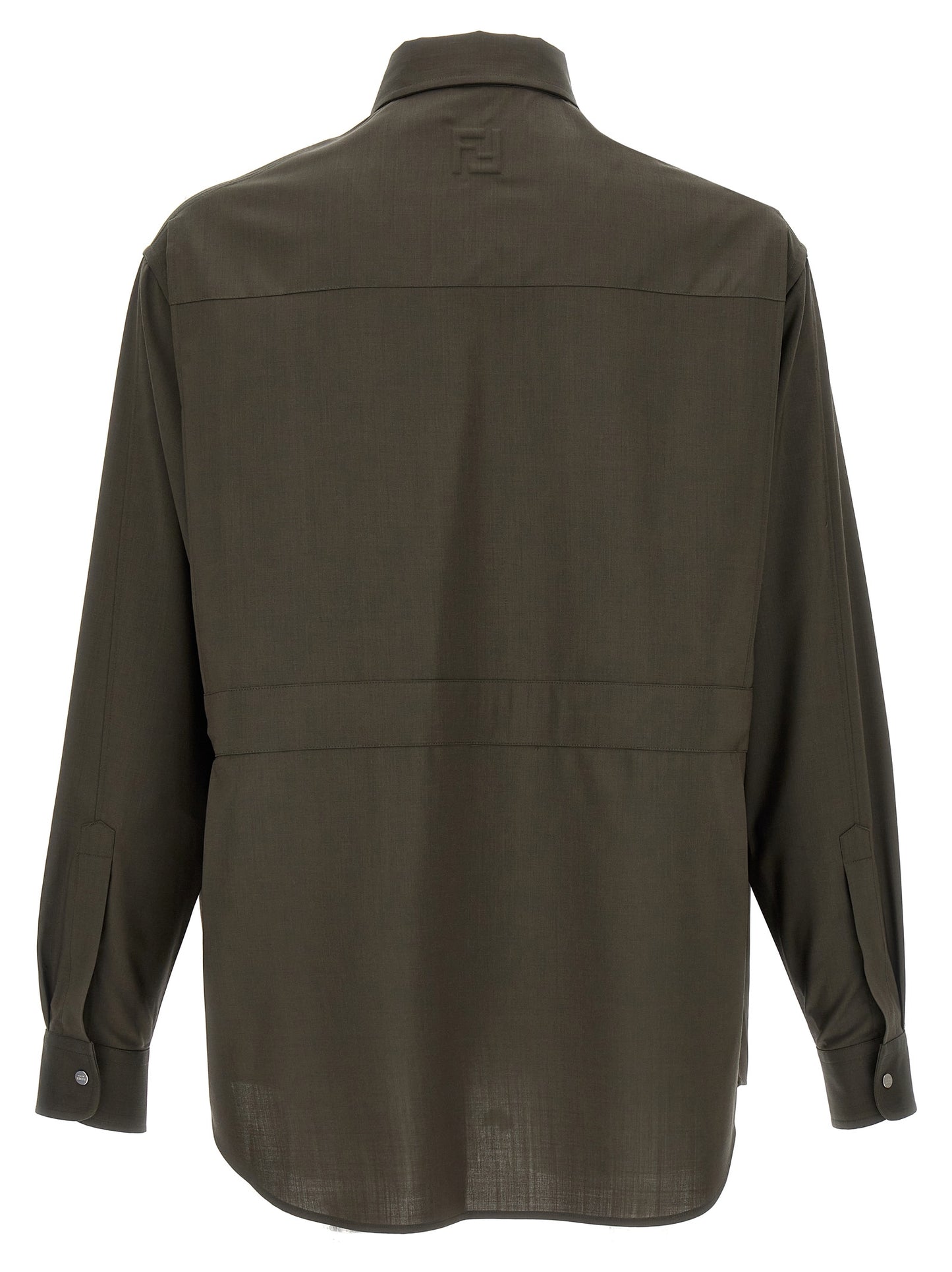 Bicolor Wool Blouse