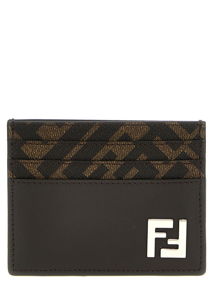 Brown Calf Leather Bos Taurus Cardholder