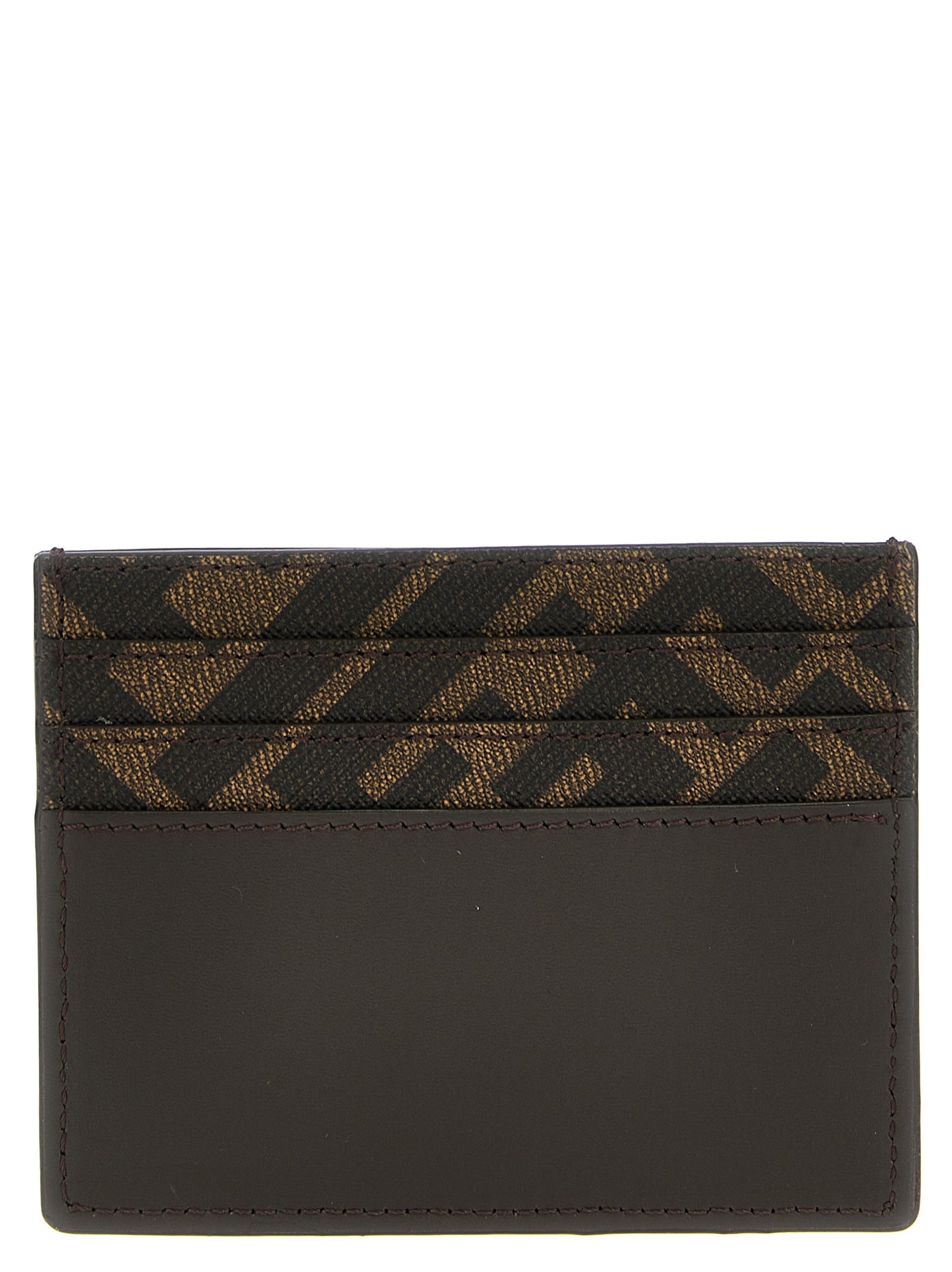 Brown Calf Leather Bos Taurus Cardholder