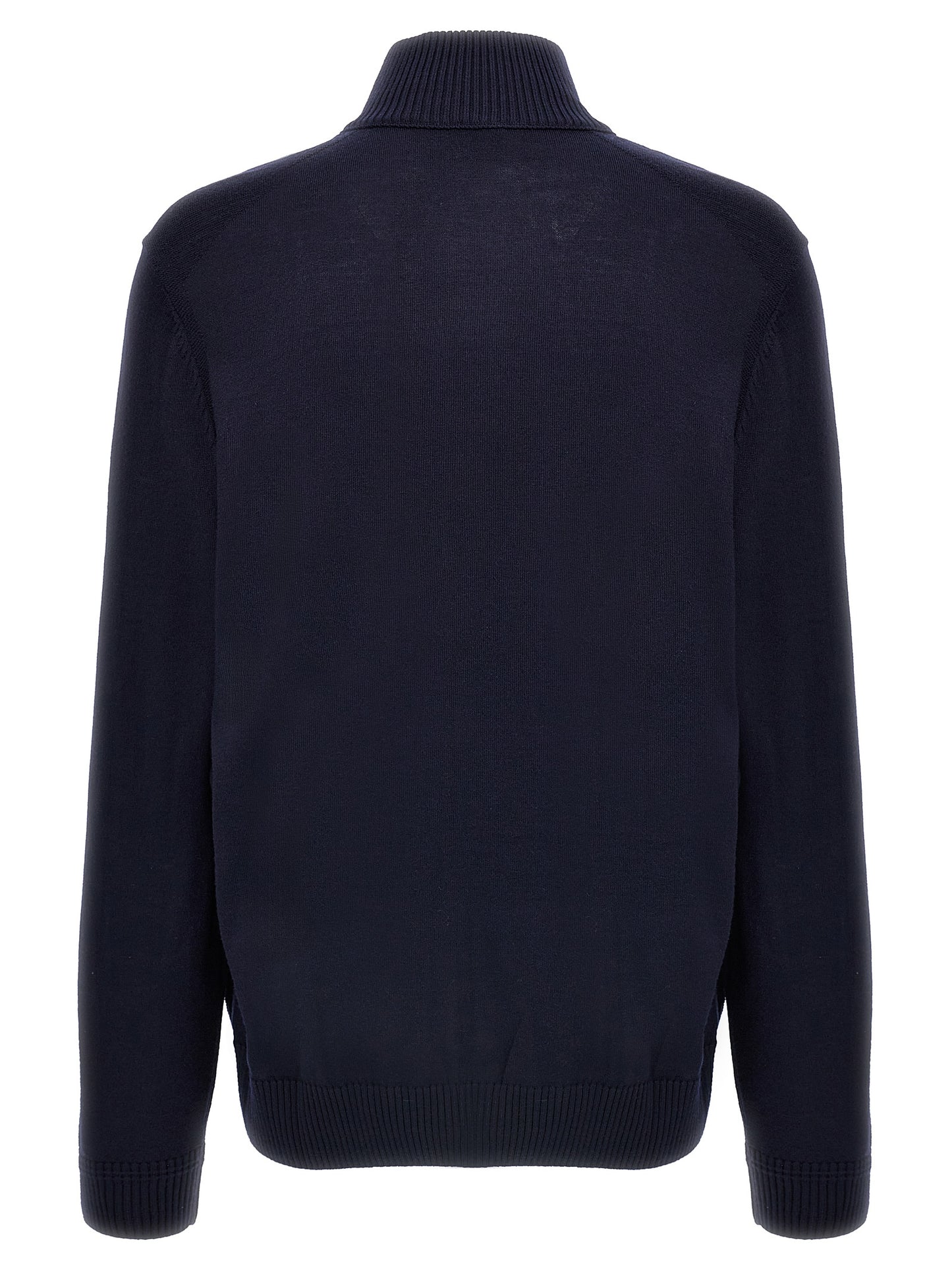 Blue Wool Cardigan