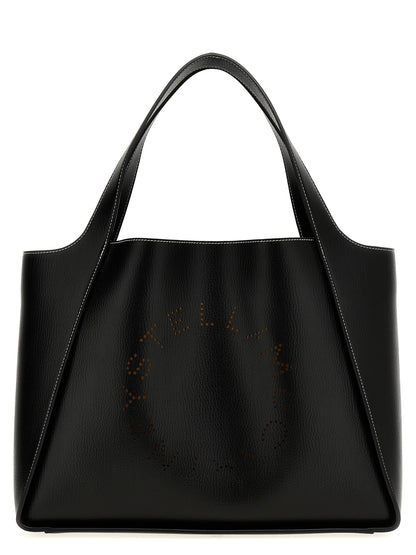 Black Polyamide Tote Bag