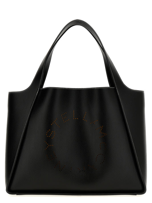 Black Polyamide Tote Bag
