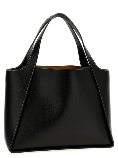 Black Polyamide Tote Bag