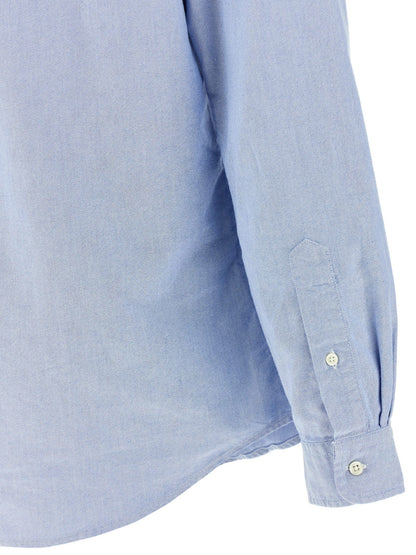 Blue Cotton Blouse