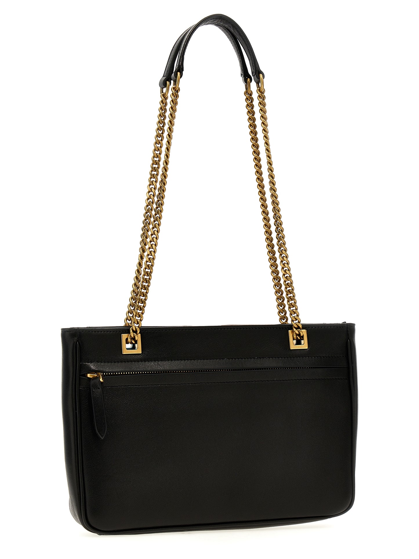 Multicolor Lamb Leather Tote Bag