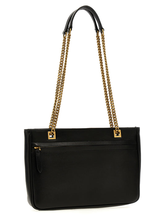 Multicolor Lamb Leather Tote Bag