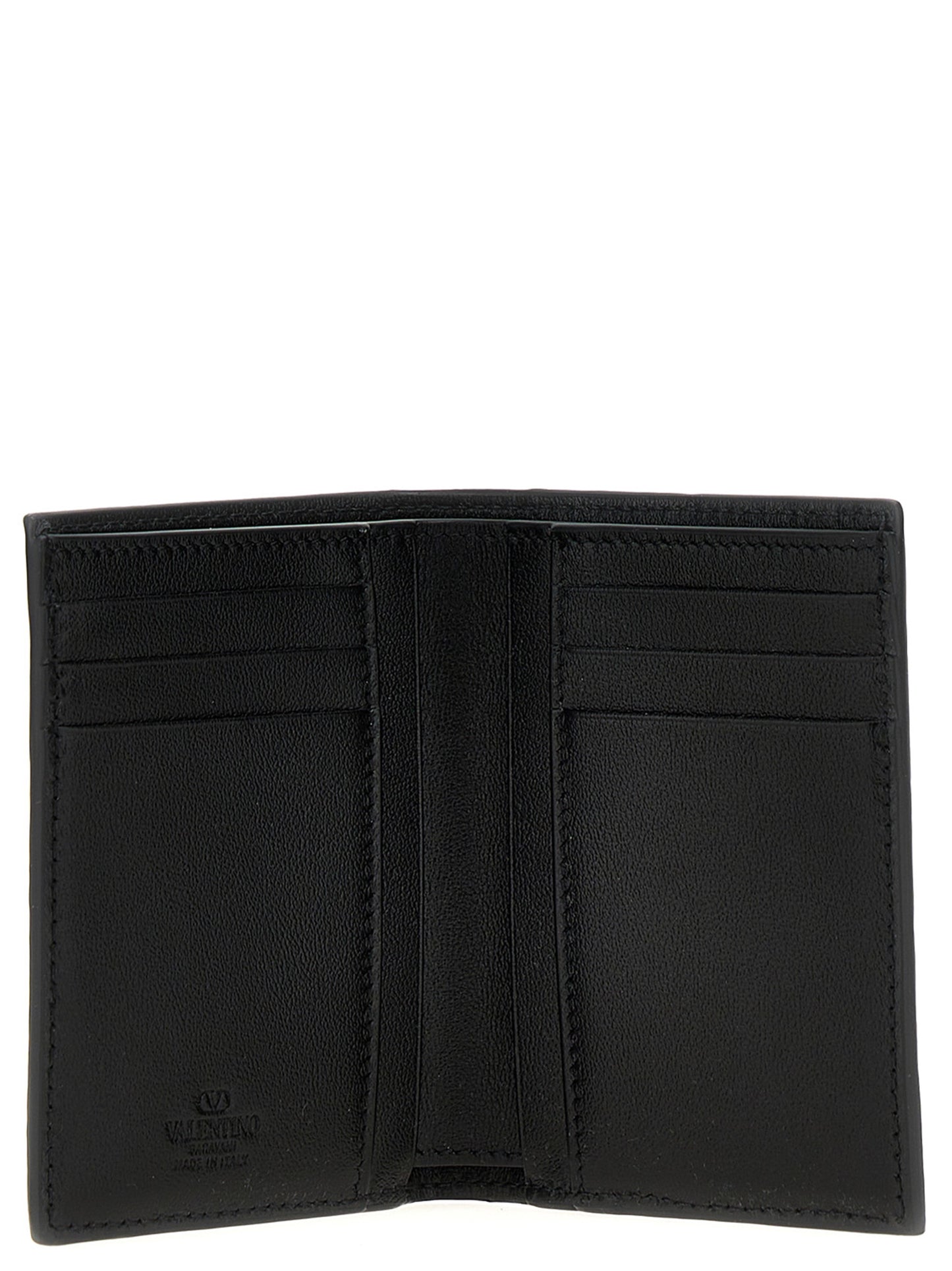 Black Ostrich Skin Cardholder