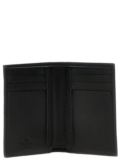 Black Ostrich Skin Cardholder