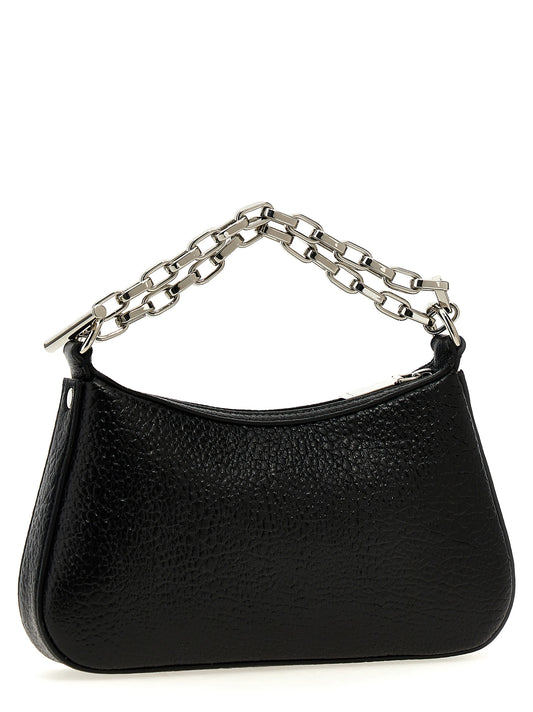 Black Lamb Leather Handbag