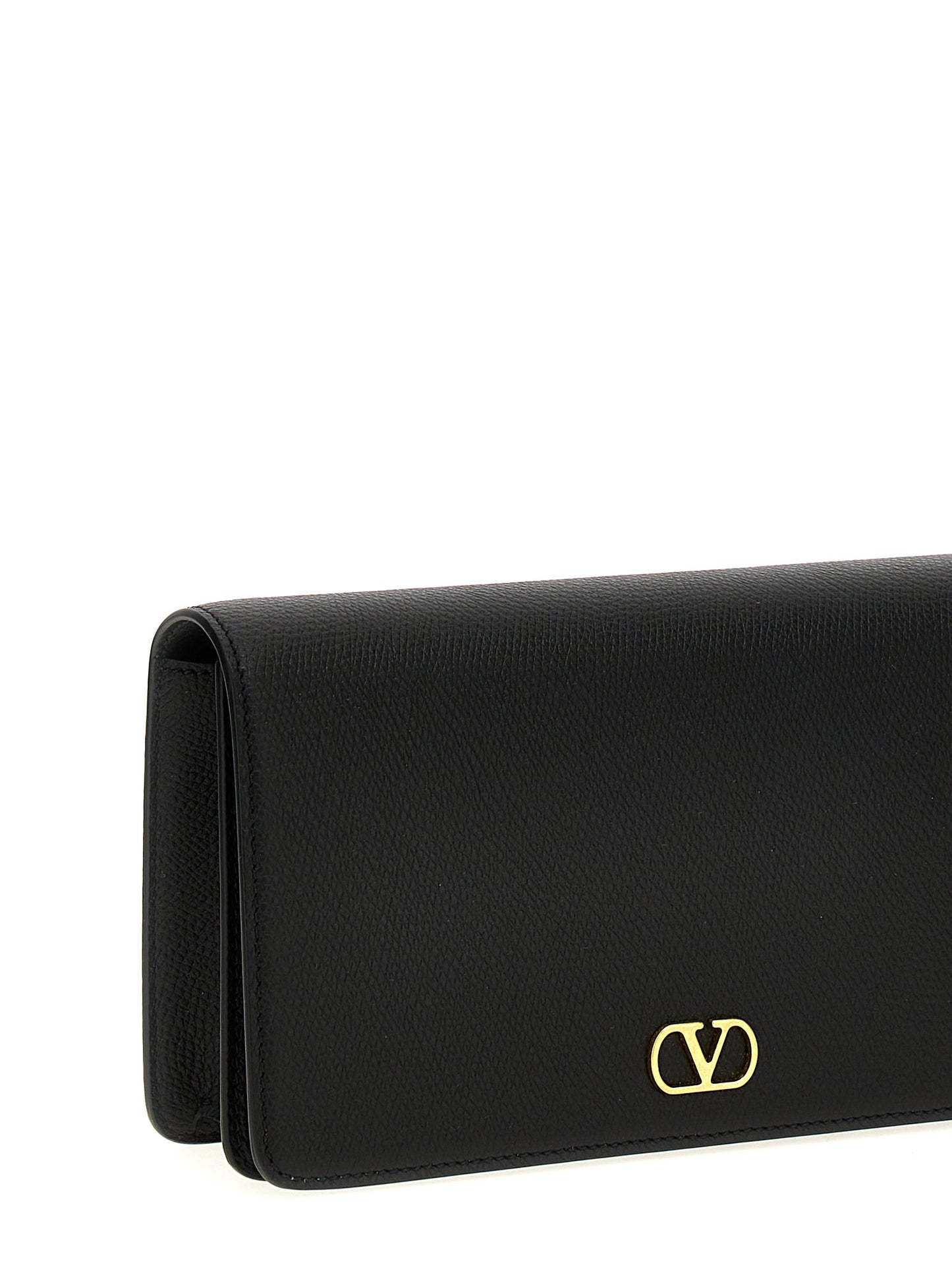 Black Calfskin Shoulder Bag