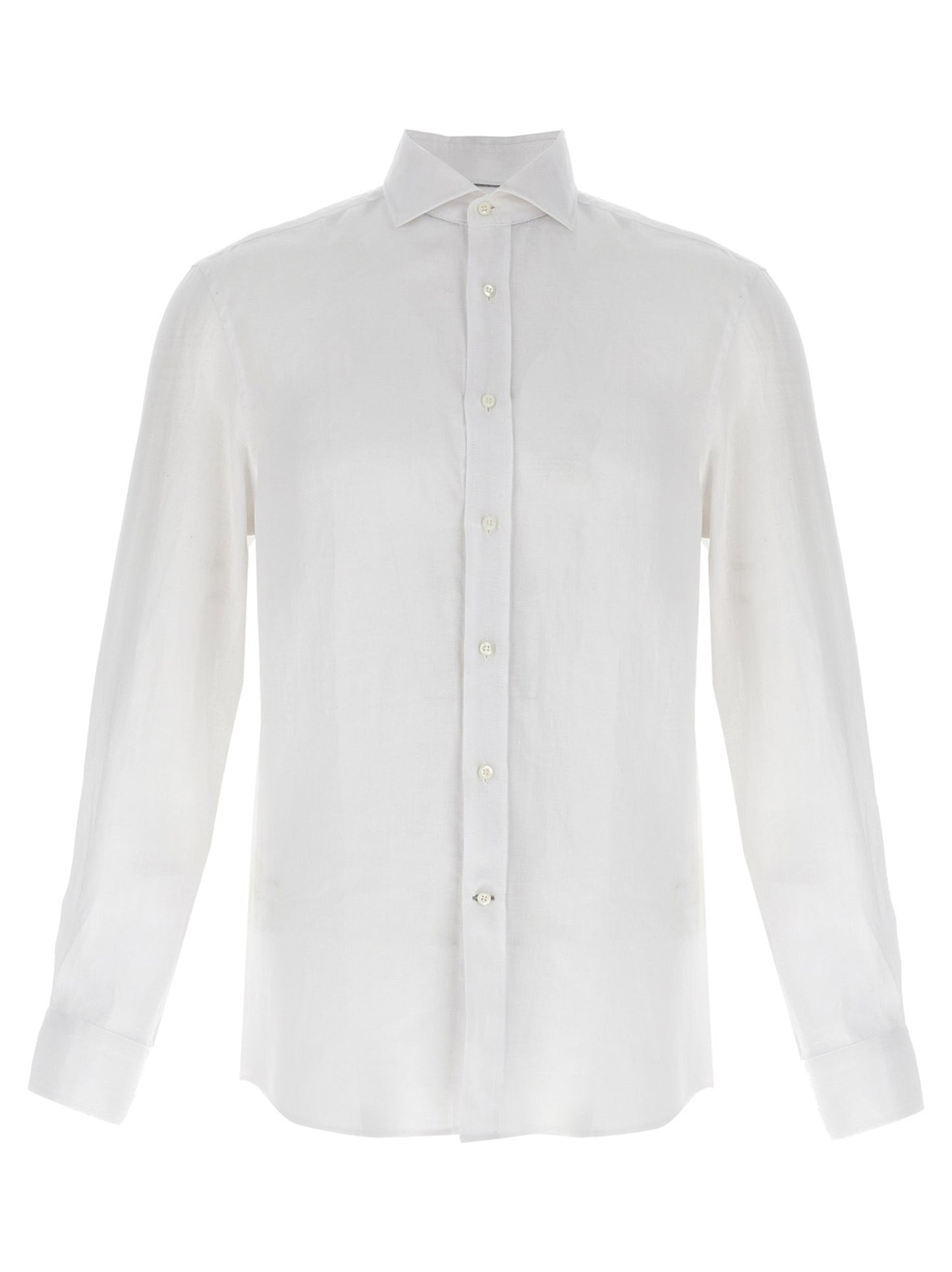 White Linen Blouse